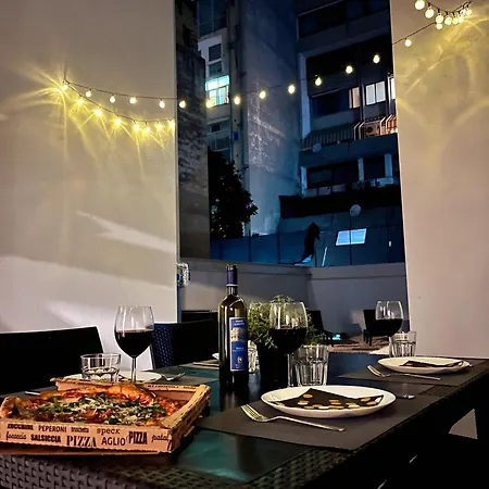 100 Sqm Terrace, Close To The Old Town & Shopping Area & Harbour * Bari